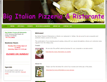 Tablet Screenshot of bigitalianpizzavallejo.com